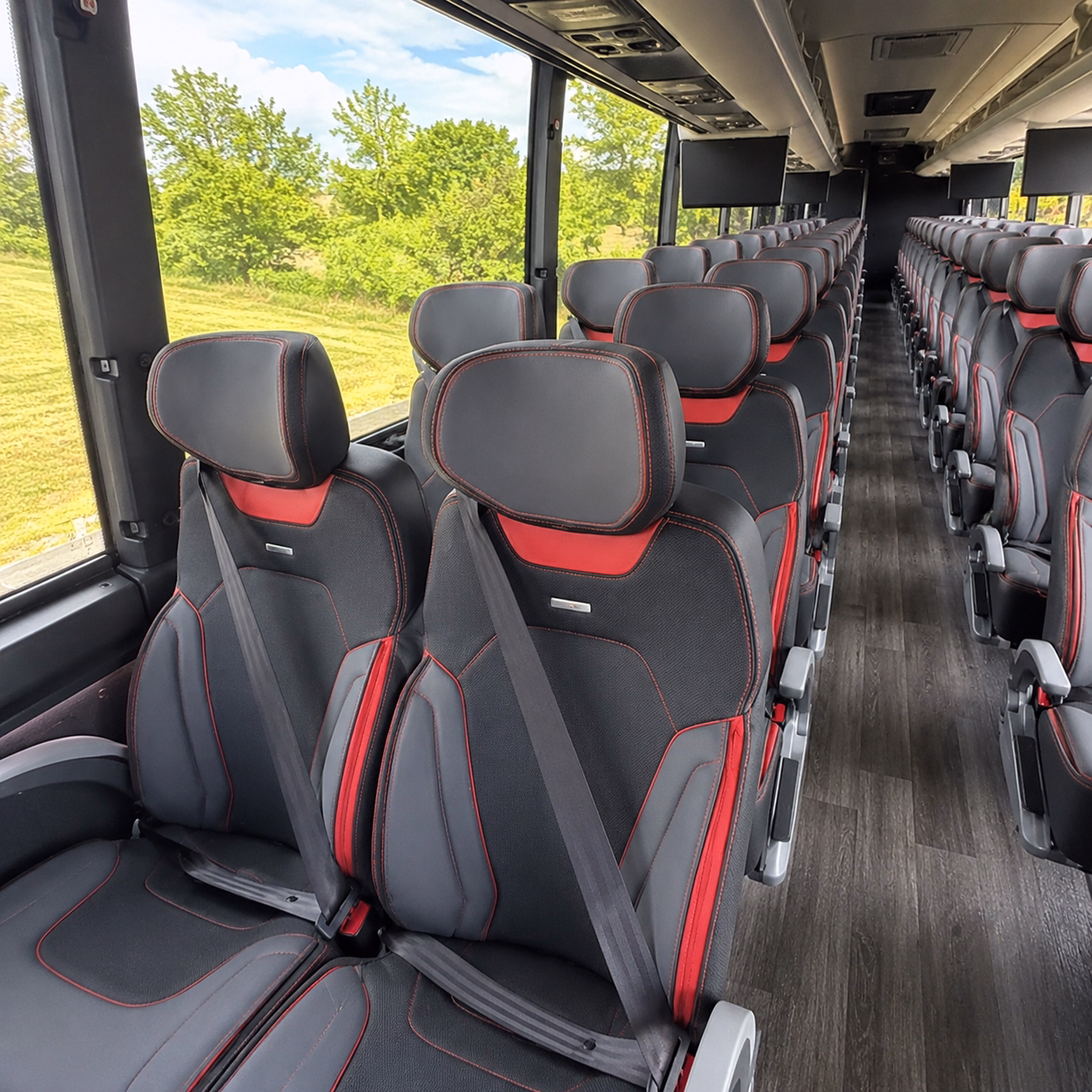 murray spacious private event charter bus rentals in murray