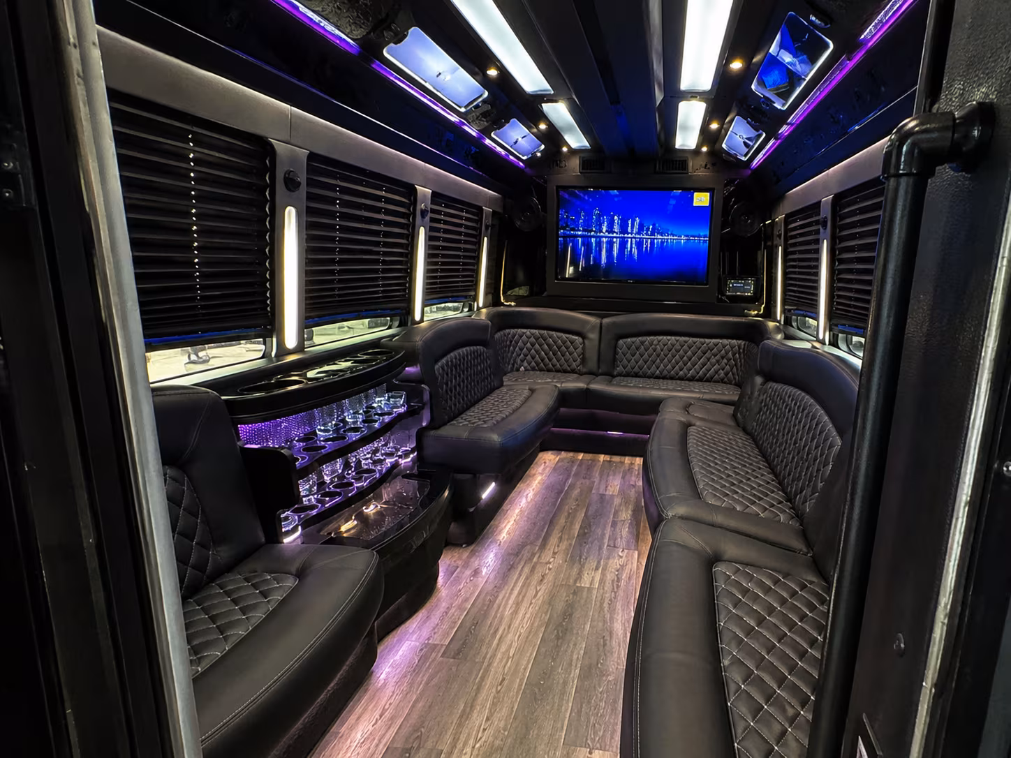 party bus transportation for south jordan area proms at