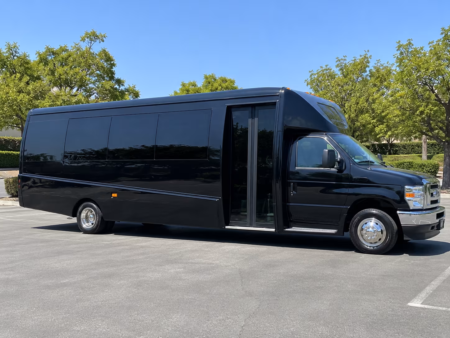 sandy stress free sandy wedding charter bus rentals