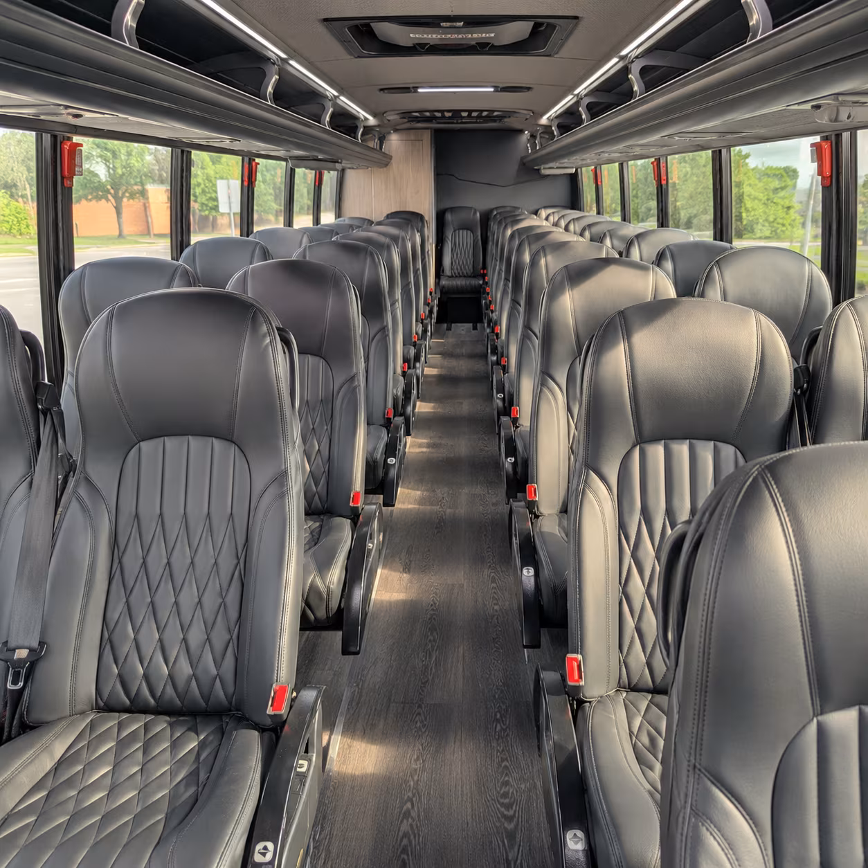 south jordan airport transportation onboard seating
