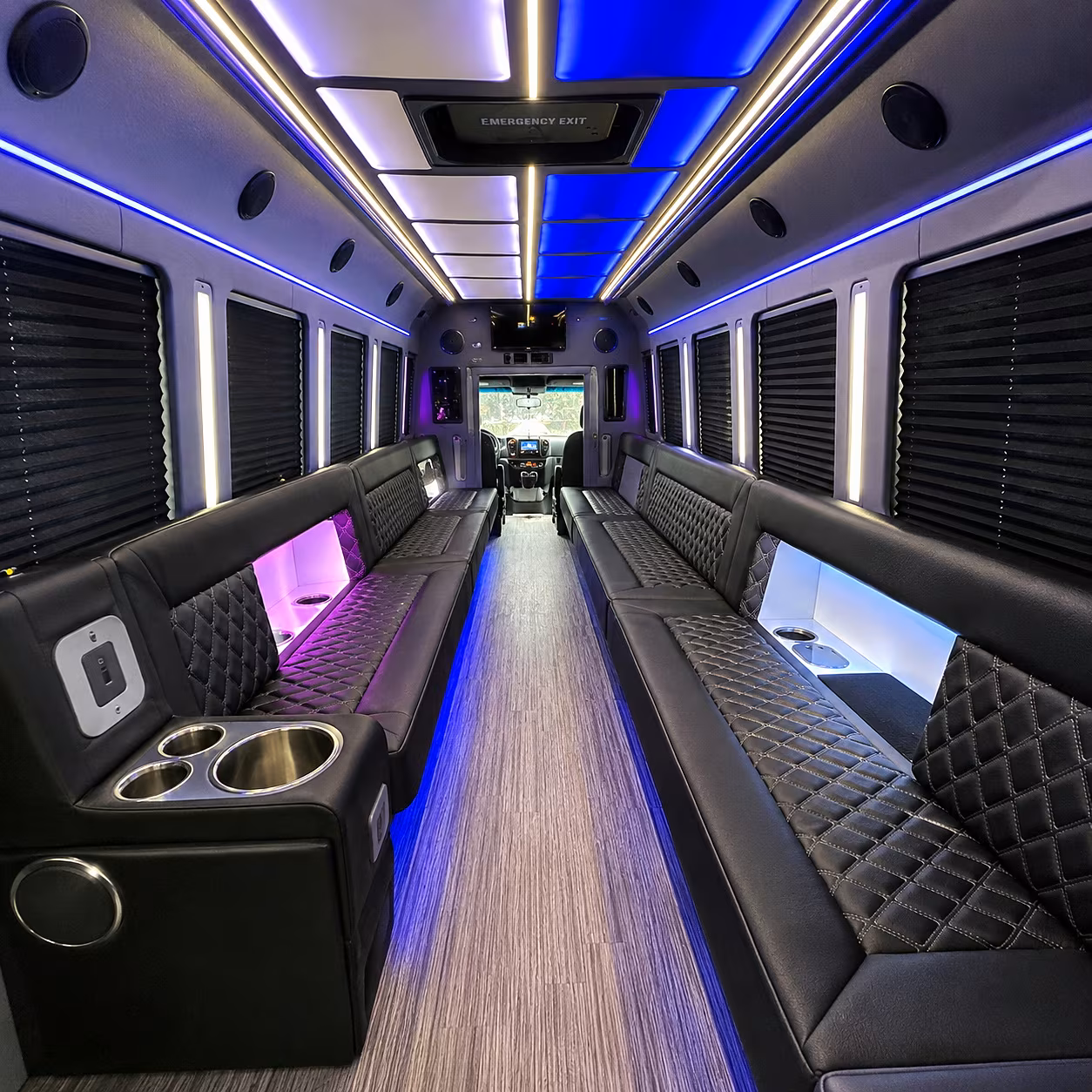 utah jazz party bus rental