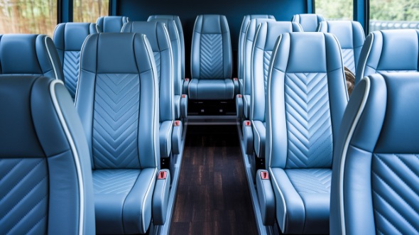 south jordan 15 passenger minibus interior
