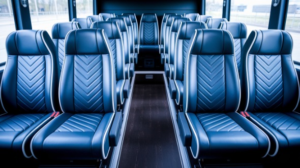 south jordan 18 passenger minibus inside