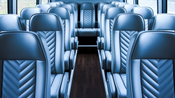 south jordan 18 passenger minibus interior