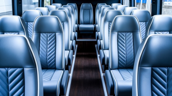 south jordan 20 passenger minibus interior