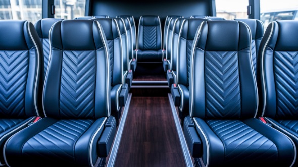 south jordan 25 passenger minibus inside