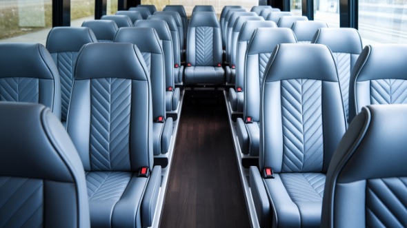 south jordan 28 passenger minibus inside