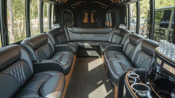 south jordan sprinter limo rental interior