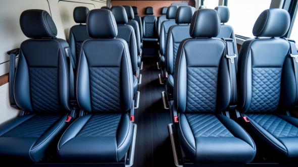 south jordan sprinter van with driver inside